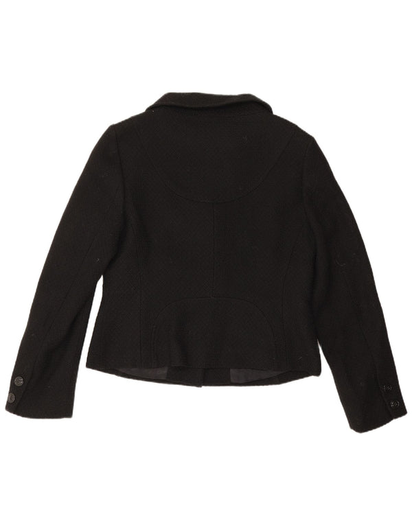Giacca Bolero da donna Hobbs UK 14 media lana vergine nera