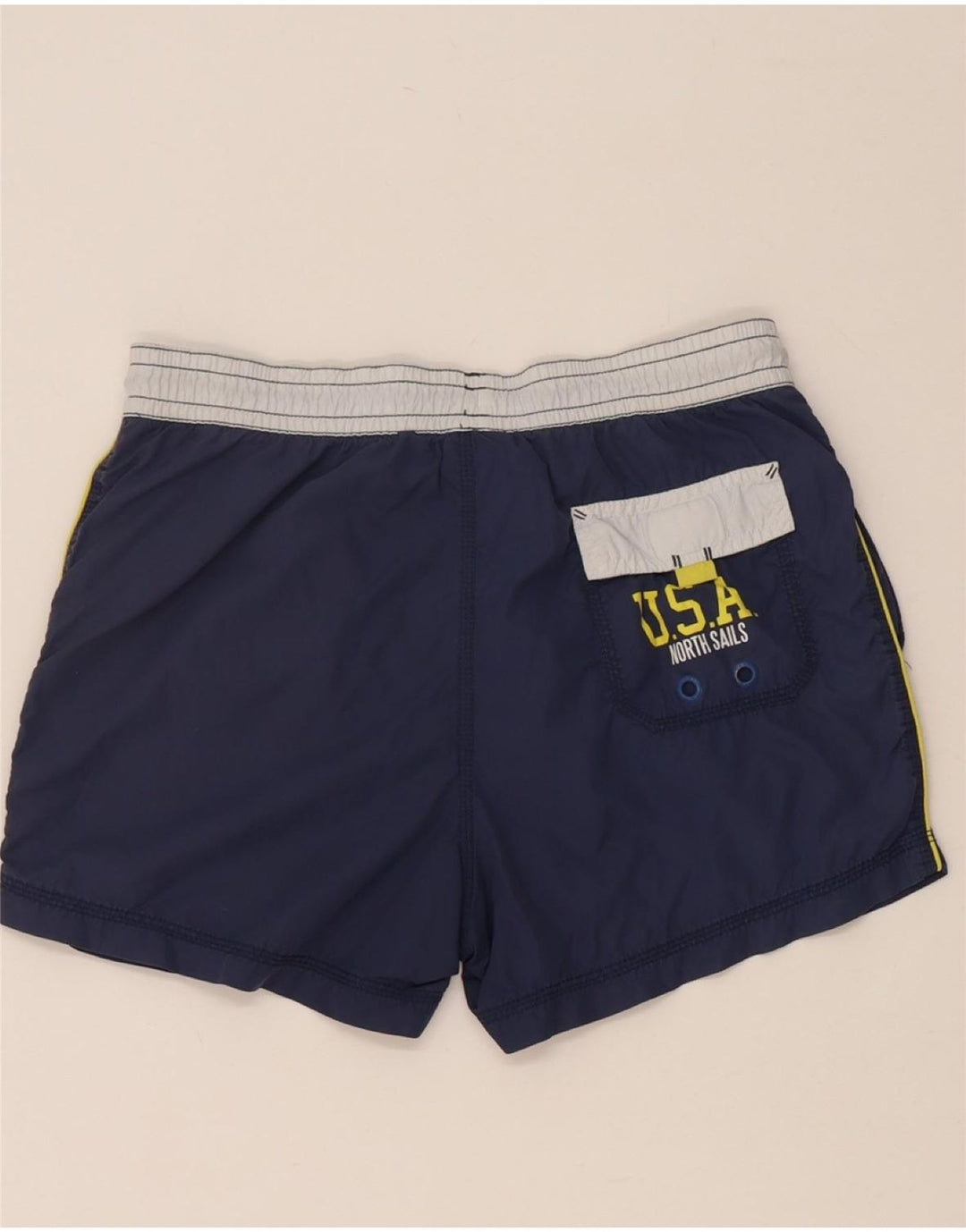 NORTH SAILS Mens Swimming Shorts Small  Navy Blue Polyamide