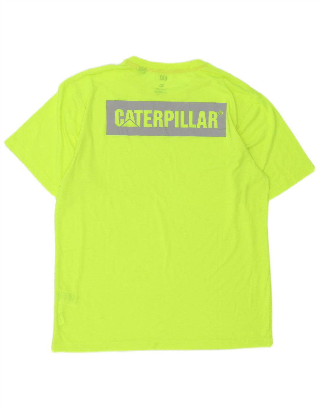 Ανδρικό γραφικό T-Shirt CAT Top 3XL Πράσινο Πολυεστέρας