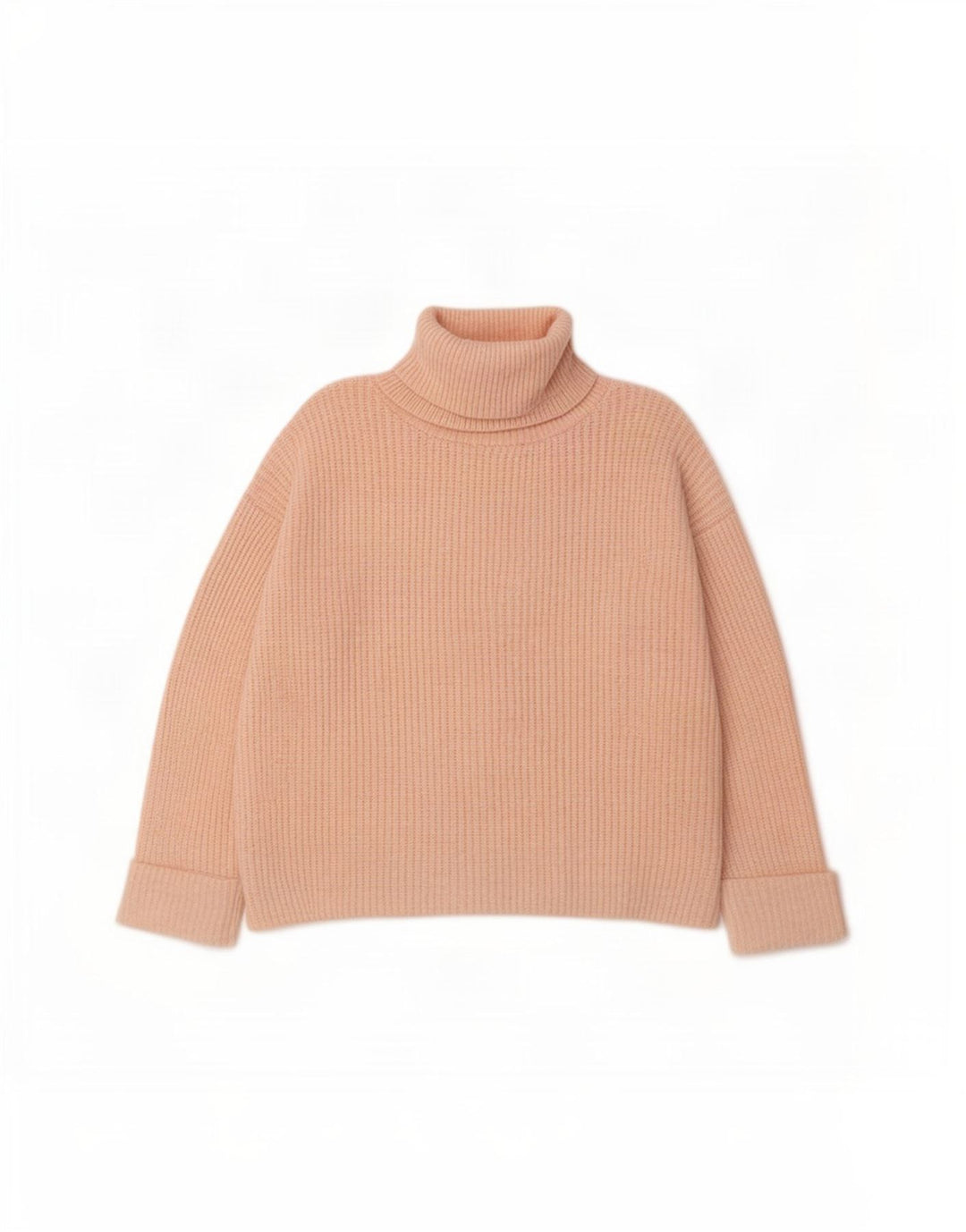 Marks & Spencer Dame Oversized Roll Neck sweater UK 16 Large Pink