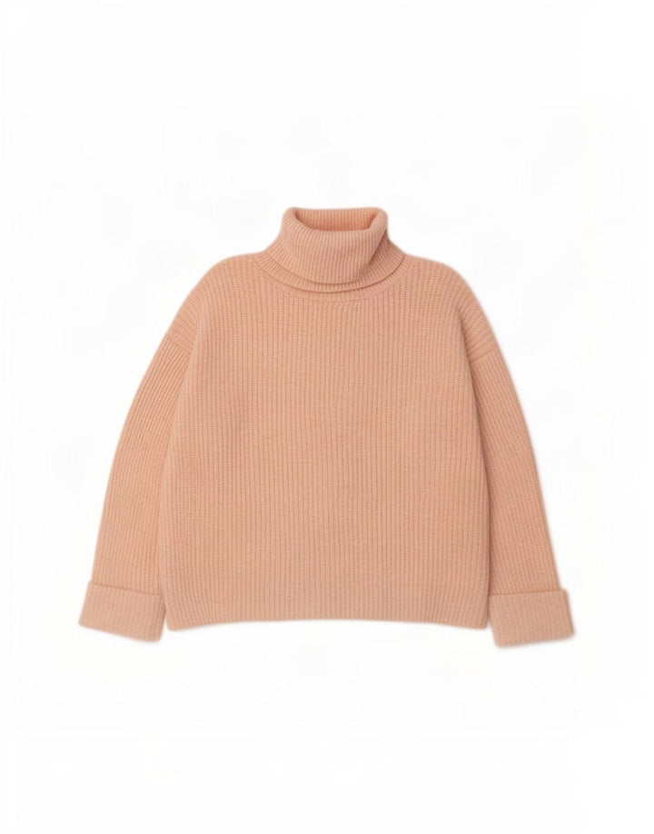 Marks & Spencer Dame Oversized Roll Neck sweater UK 16 Large Pink