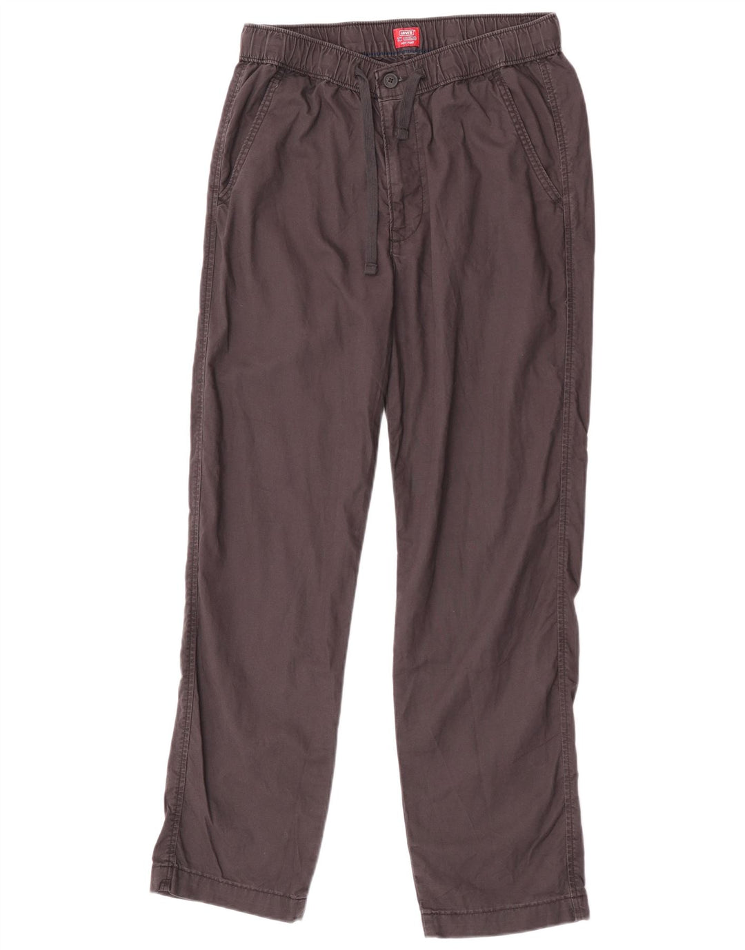 Levi's Mens Straight Chino Trousers Medium W30 L30 Grey Cotton
