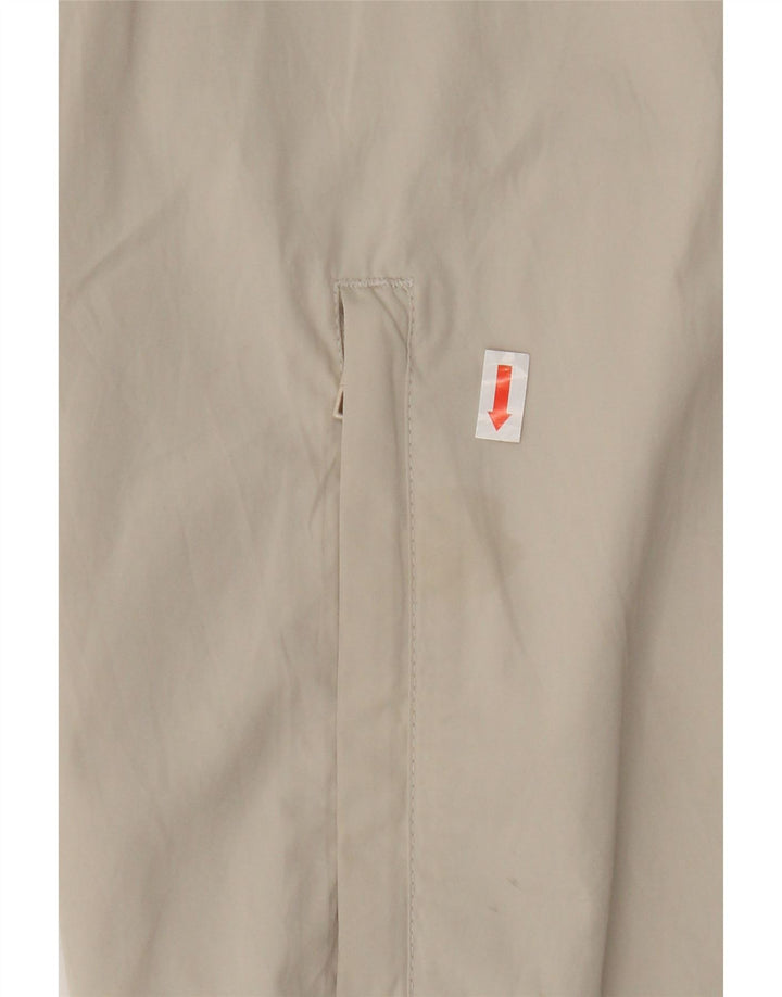 ADIDAS Mens Hooded Rain Jacket UK 40 Large Grey Polyester Vintage Adidas and Second-Hand Adidas from Messina Hembry 