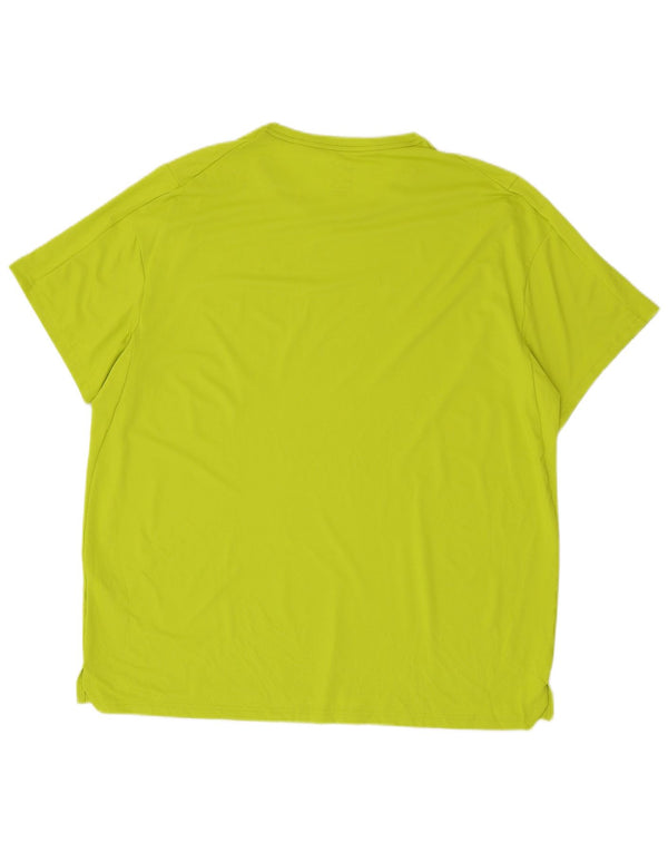 Nike Herre Dri Fit T-Shirt Top XL Grøn Polyester