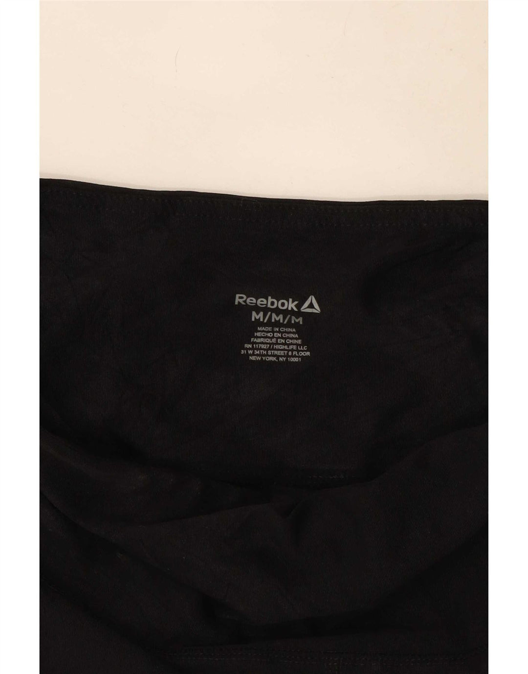 Reebok ženske grafičke tajice UK 12 srednje crne