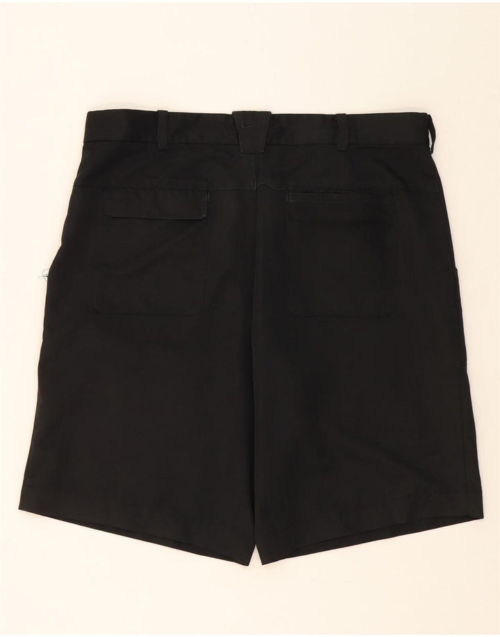 NIKE Mens Dri Fit Casual Shorts Medium W32  Black Polyester Vintage Nike and Second-Hand Nike from Messina Hembry 