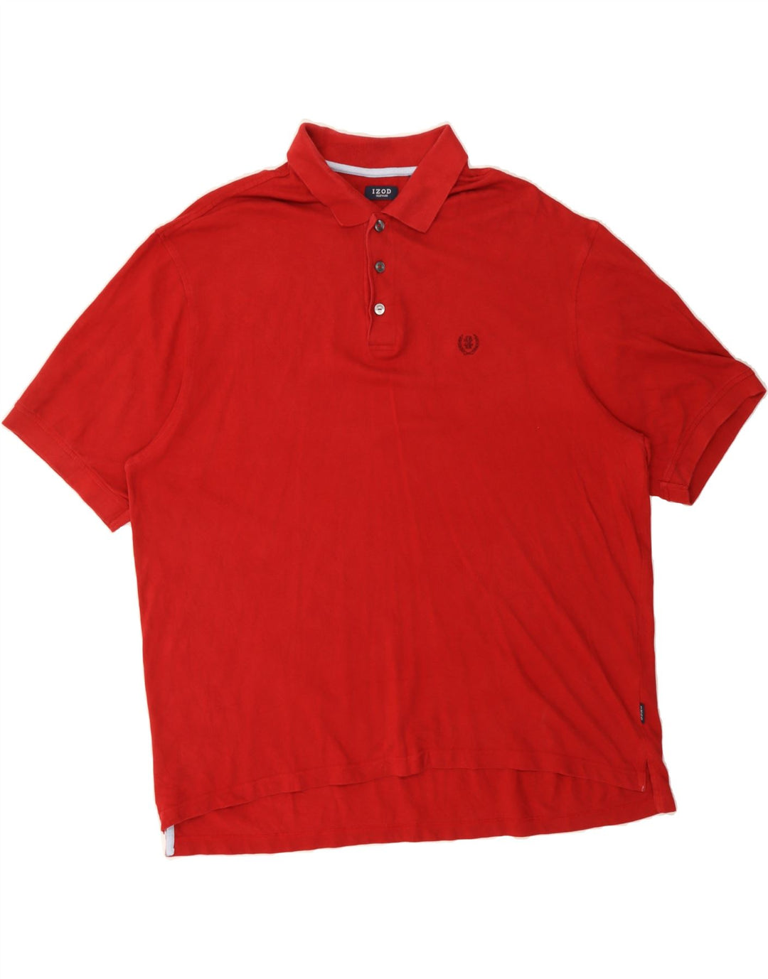 IZOD Mens Polo Shirt 2XL Red Vintage Izod and Second-Hand Izod from Messina Hembry 