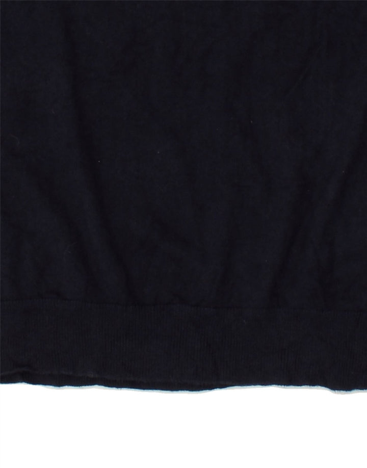 CHAPS Womens Cami Top UK 18 XL Navy Blue Cotton | Vintage Chaps | Thrift | Second-Hand Chaps | Used Clothing | Messina Hembry 