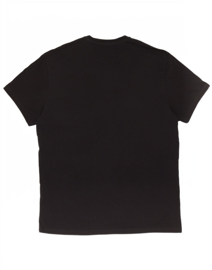 Armani Exchange Mens Regular Graphic T-Shirt Top Small Black Geometric