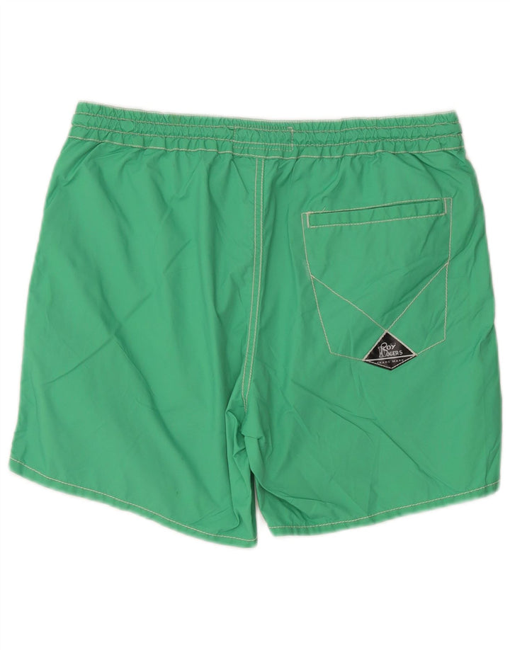 Roy Rogers Herren-Badeshorts, groß, grün, Polyamid