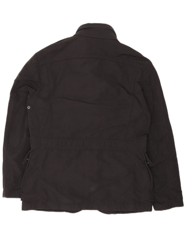 Hugo Boss Veste utilitaire pour homme EU 50 Large Noir Polyester