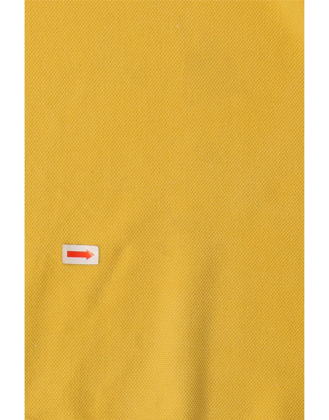 CHAMPION Mens Polo Shirt Small Yellow
