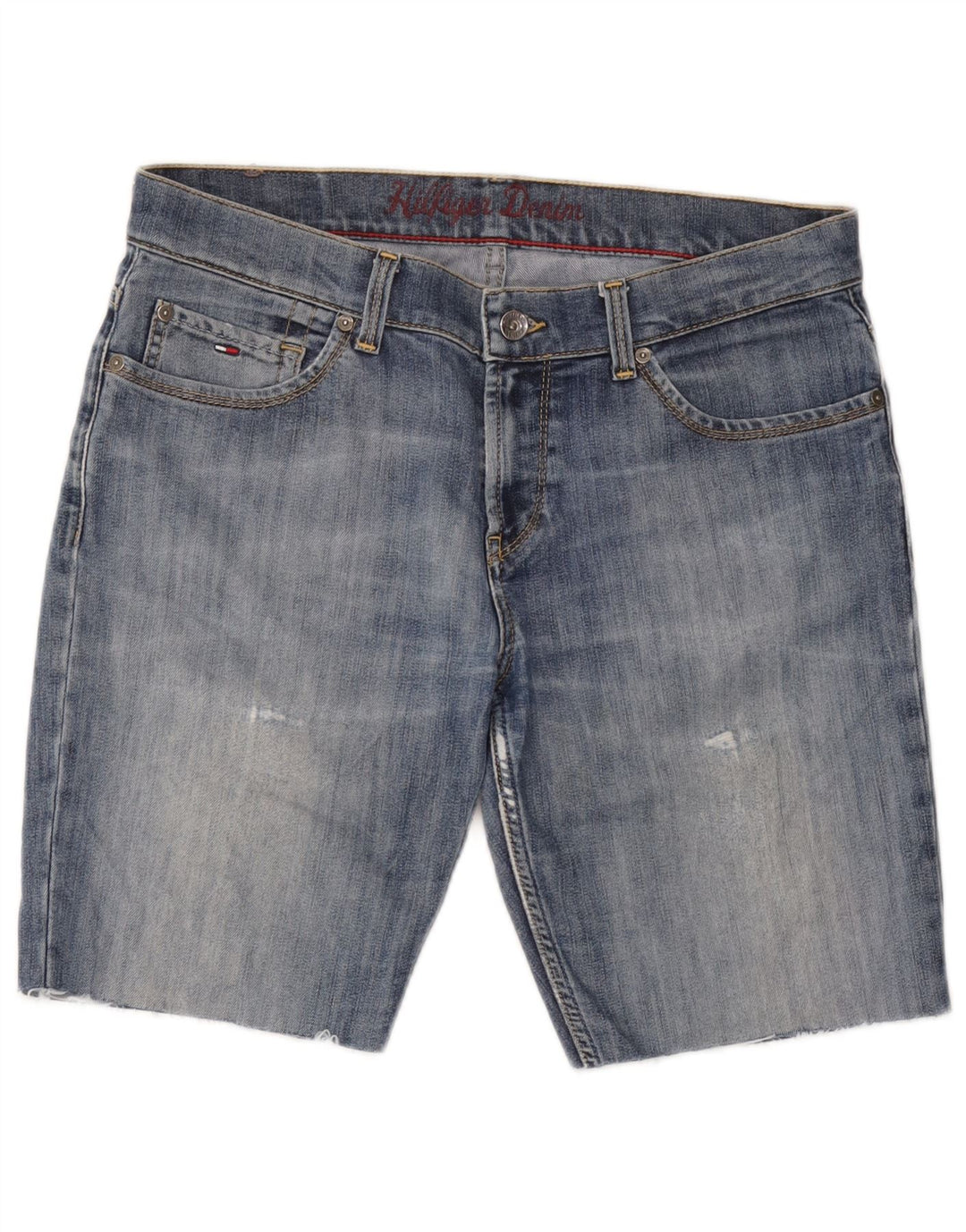 Pantaloncini di jeans da donna Tommy Hilfiger W34 grandi blu