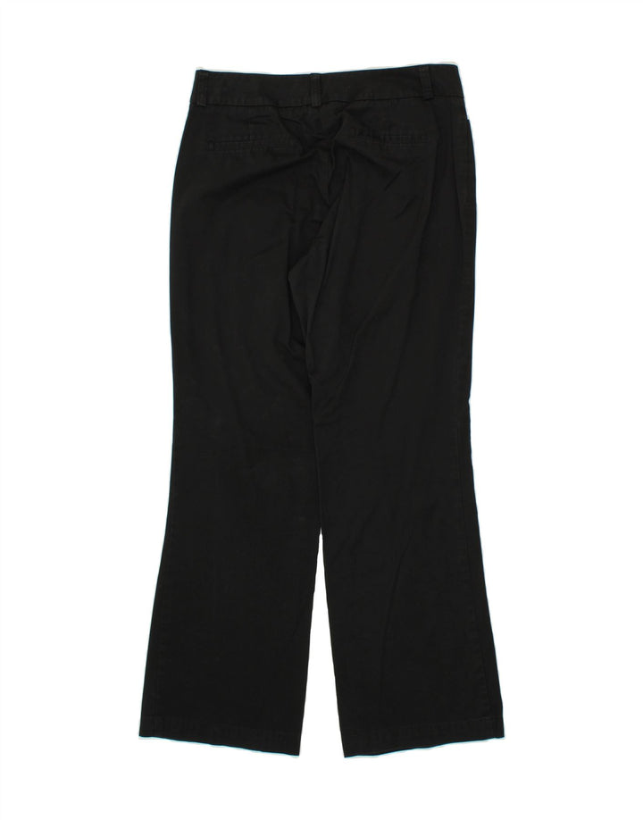 DOCKERS Womens Bootcut Casual Trousers US 8 Medium W30 L31 Black Vintage Dockers and Second-Hand Dockers from Messina Hembry 