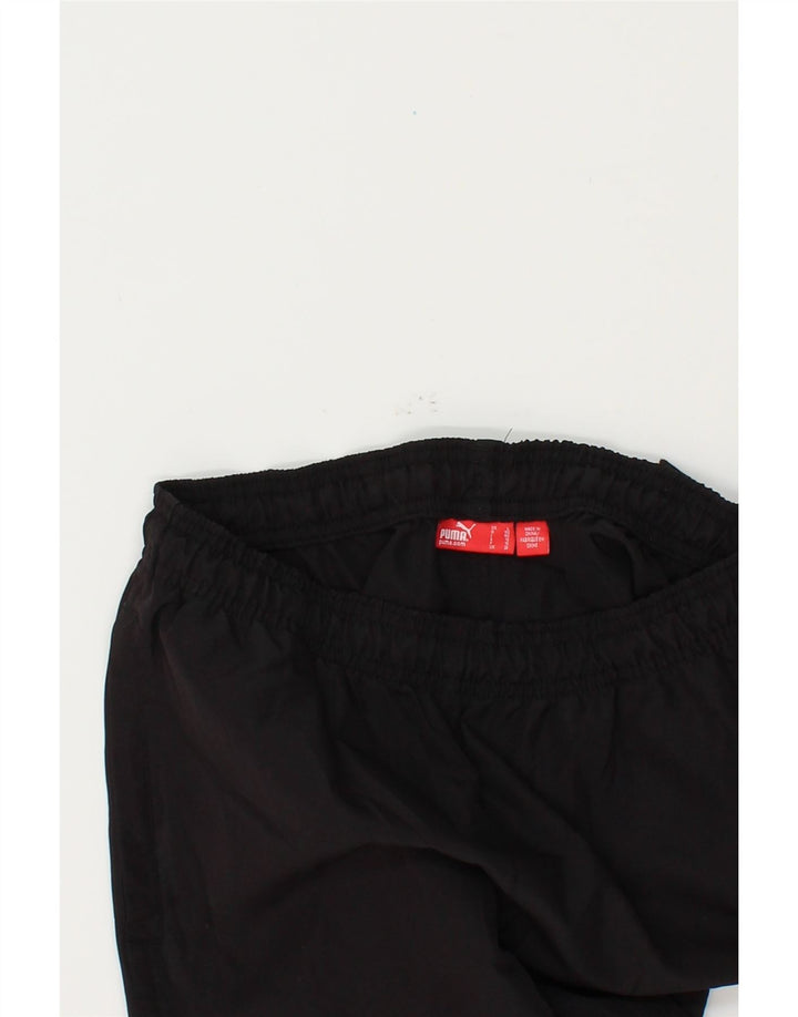 PUMA Boys Sport Shorts 11-12 Years  Large Black Polyester Vintage Puma and Second-Hand Puma from Messina Hembry 