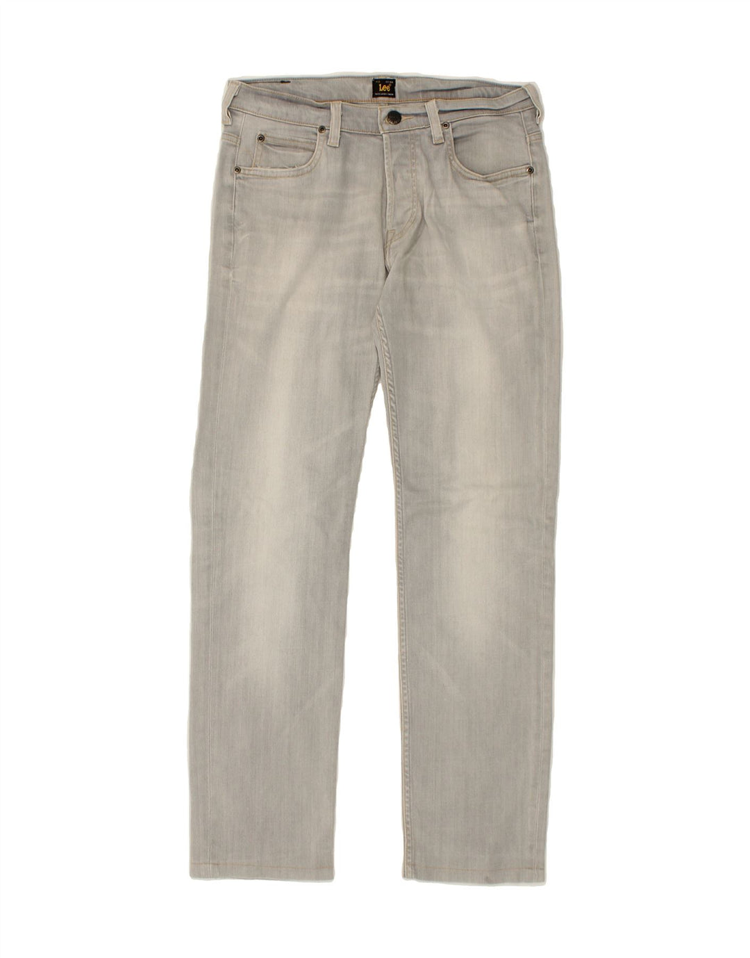 LEE Mens Powell Straight Jeans W31 L30 Grey Cotton Vintage Lee and Second-Hand Lee from Messina Hembry 