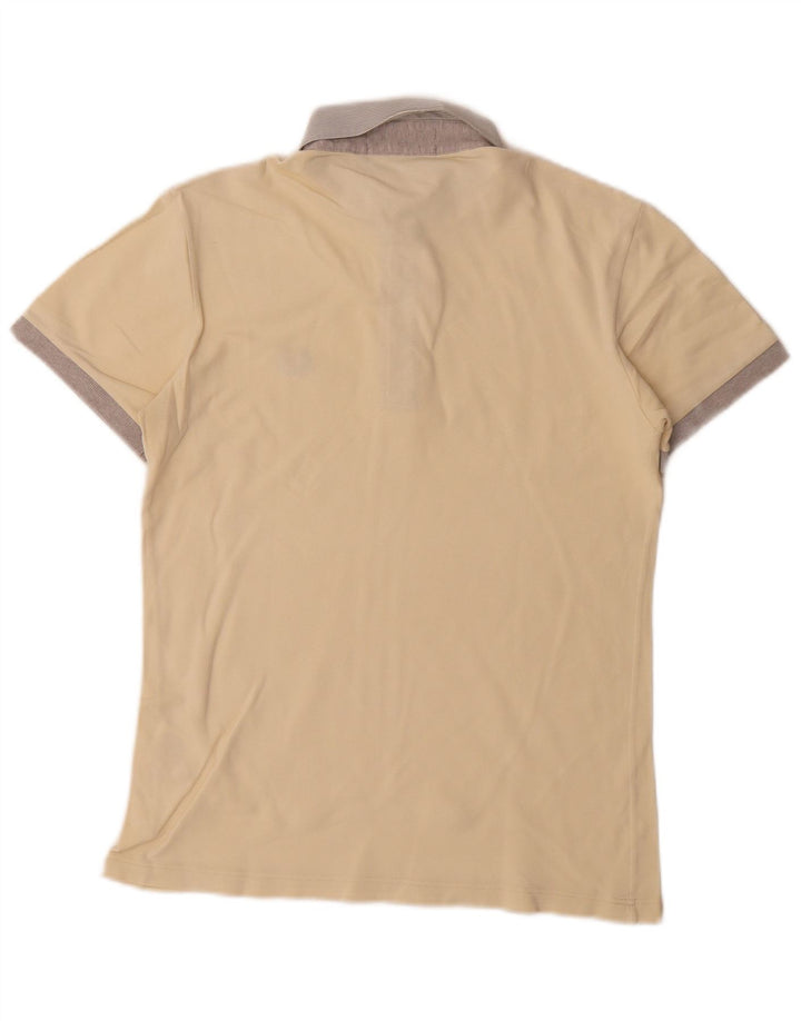 Fred Perry Mens Polo Shirt Small Off White Cotton