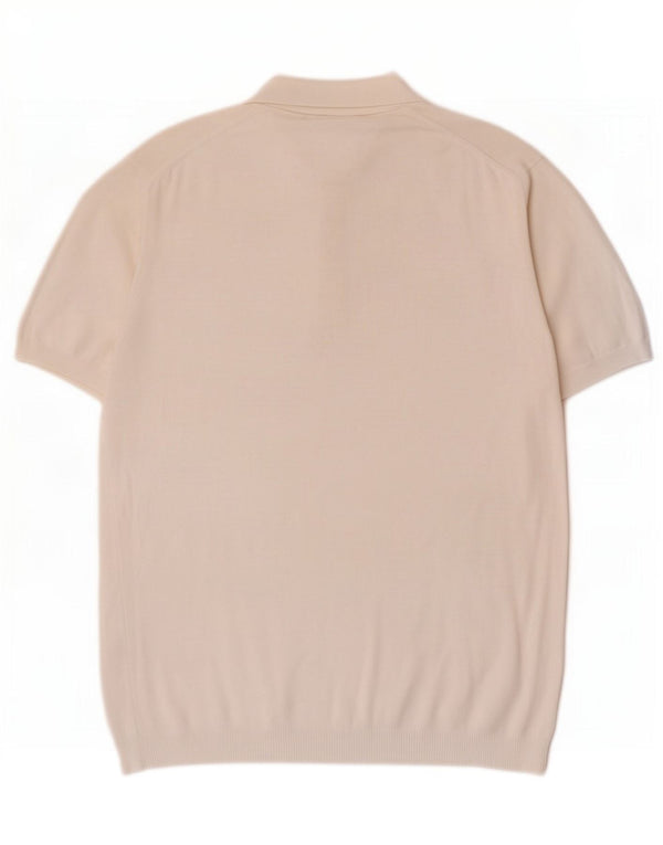 Conte of Florence Damen Poloshirt UK 16 Large Off White