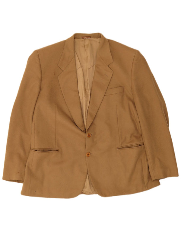 Ermenegildo Zegna muška jakna sa 2 gumba IT 52 XL smeđi kašmir
