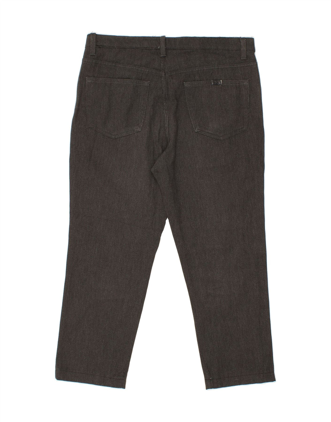 TRUSSARDI Mens Cropped Jeans W33 L24 Black Cotton Vintage Trussardi and Second-Hand Trussardi from Messina Hembry 