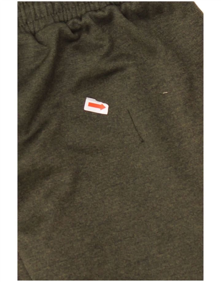 ELLESSE Mens Tracksuit Trousers Joggers Small  Khaki Colourblock Polyester