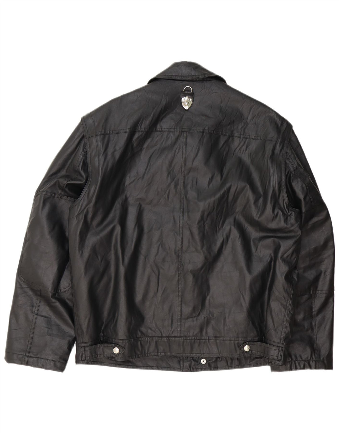 Piero Guidi Mens Utility Jacket UK 42 XL Black