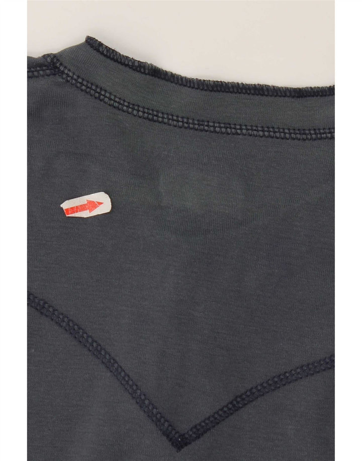 Top masculino Levi's manga comprida médio algodão azul marinho