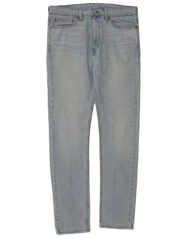 Мужские зауженные джинсы Levi's 512 W34 L31 синие, хлопок