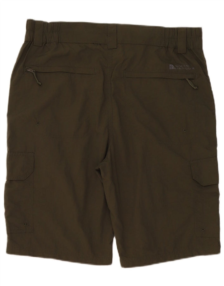 Mountain Warehouse Damen-Cargoshorts W34 Large Khaki Polyamid