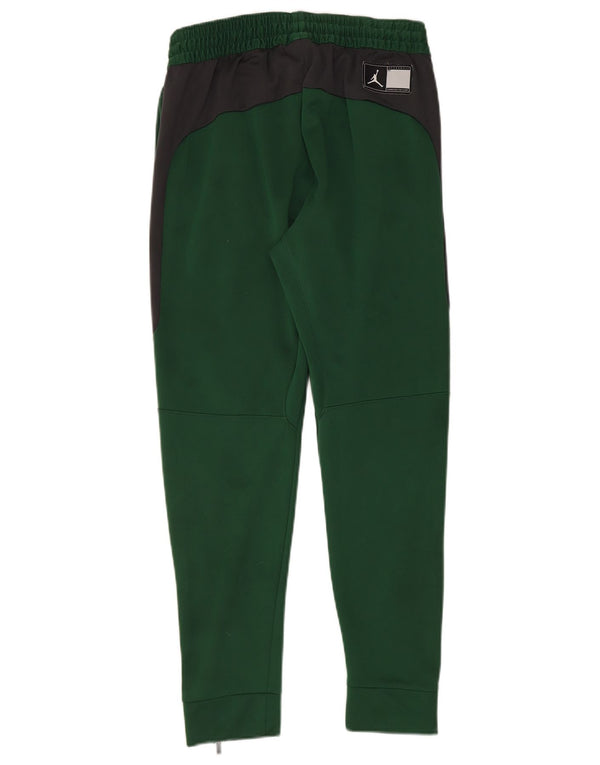Jordan Mens Dri Fit Tracksuit Trousers Medium Green Colourblock Polyester