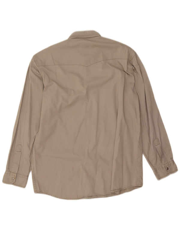 Rifle Mens Shirt Large Grey