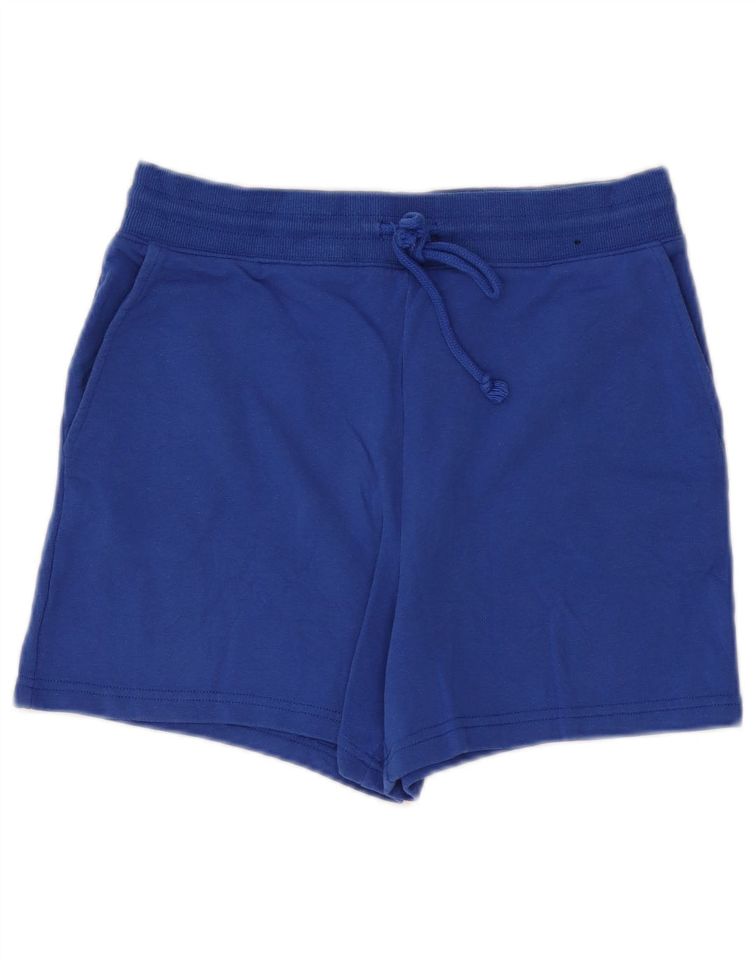 Marks & Spencer Damen Sportshorts UK 12 Mittelblaue Baumwolle