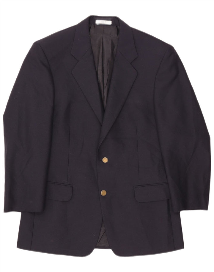 Marks & Spencer Chaqueta tipo blazer de 2 botones para hombre UK 38 Medium Azul marino