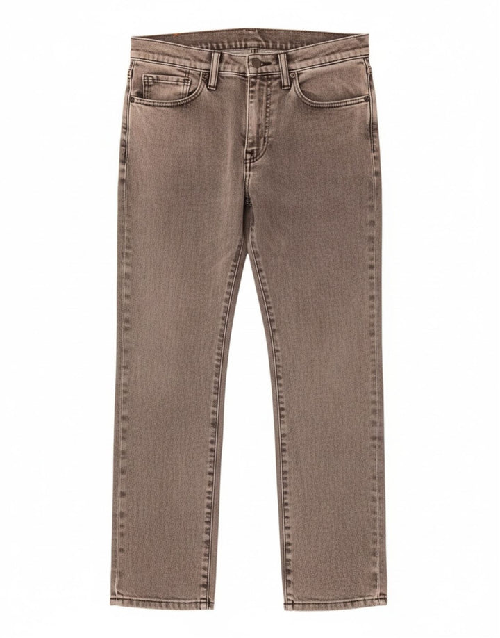 LEVI'S Mens 511 Slim Jeans W31 L28 Grey Cotton