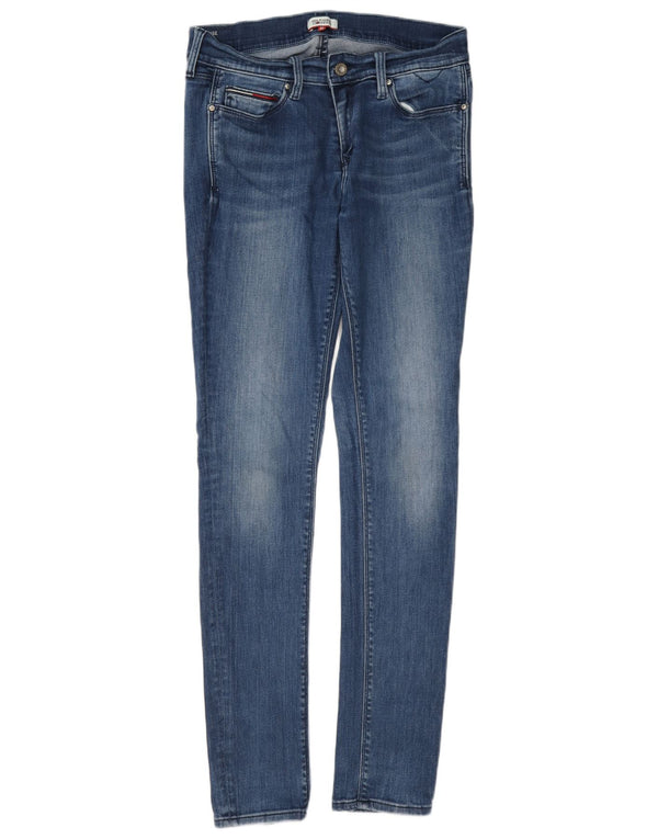 Tommy Hilfiger Womens Skinny Jeans W30 L34 Blue Cotton