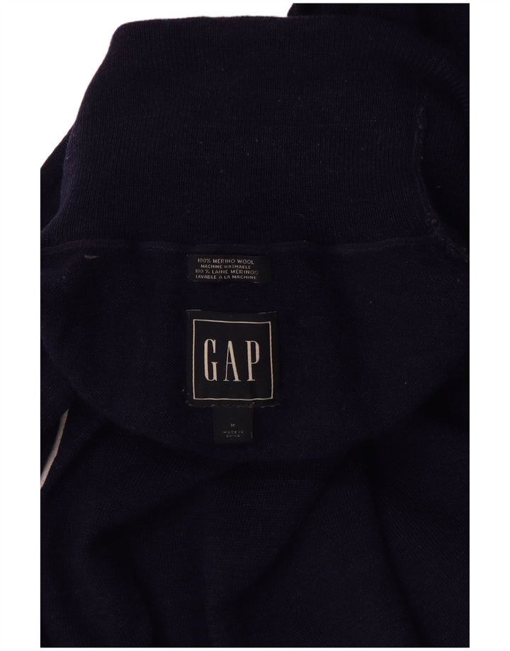 Gap Herre rullehals sweater Medium marineblå uld