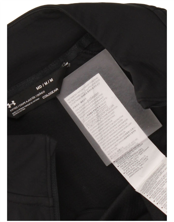 Under Armour Womens Cold Gear Tracksuit Top Jacket UK 14 Medium Black