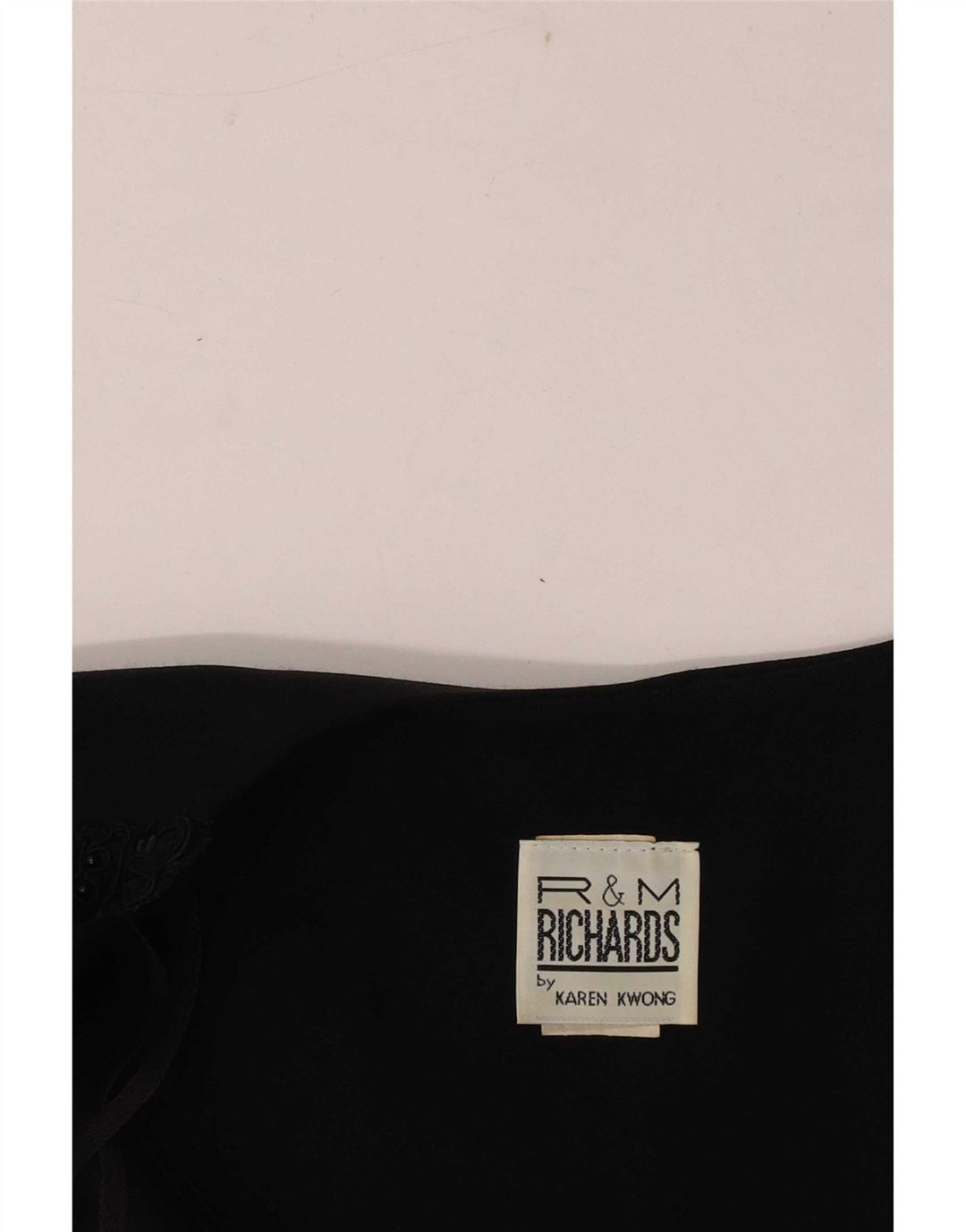 R&M Richards Womens Bolero Jacket UK 14 Medium Black Rayon