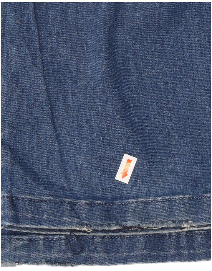 BENETTON Womens Flared Jeans W26 L33 Blue Cotton