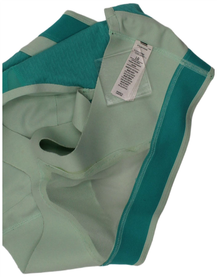 Under Armour Womens Sport Bra Top Large Green Polyamide