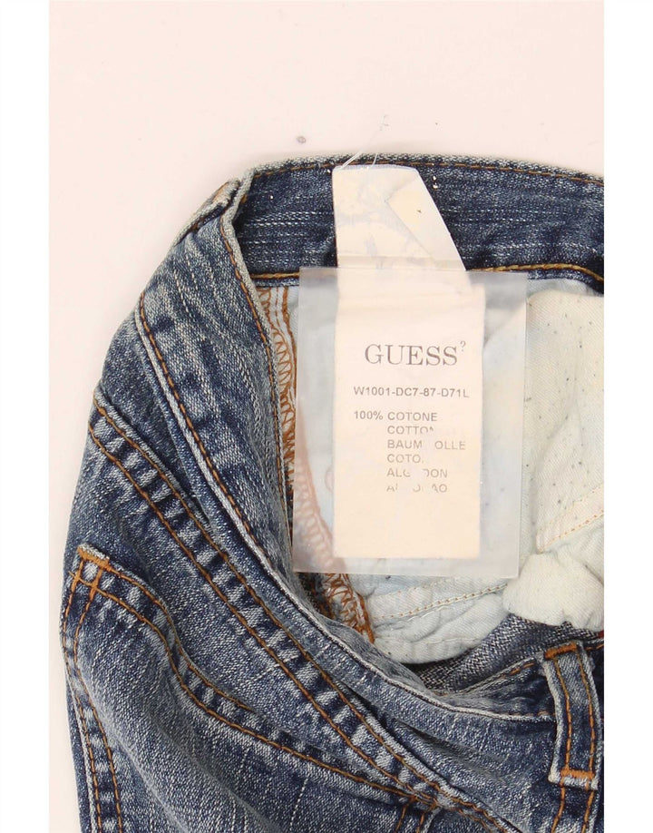 Jeans svasati da donna Guess W26 L32 cotone blu