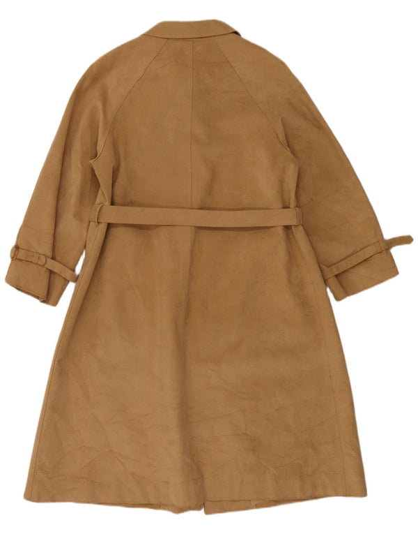 Marcona Womens Overcoat EU 44 XL Beige Polyester