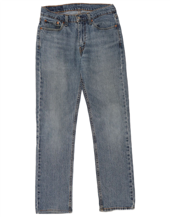 Levi's Herre 514 Straight Jeans W30 L32 Blå Bomuld