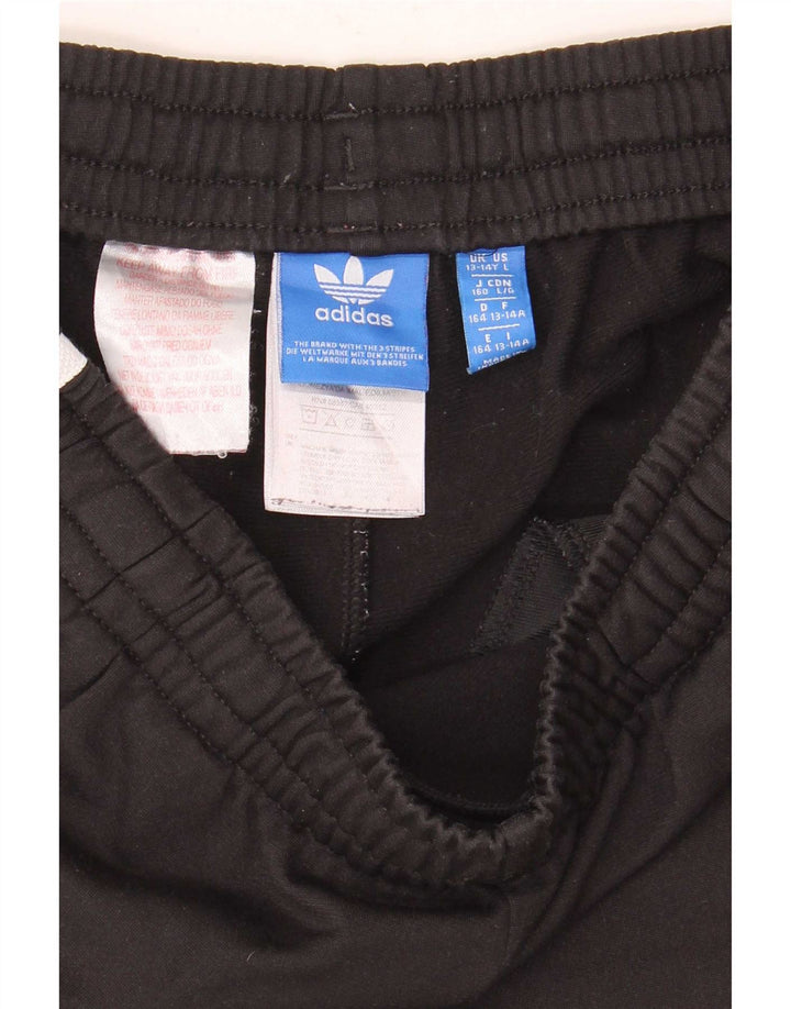 Adidas Boys Sport Shorts 13-14 Years Black Polyester