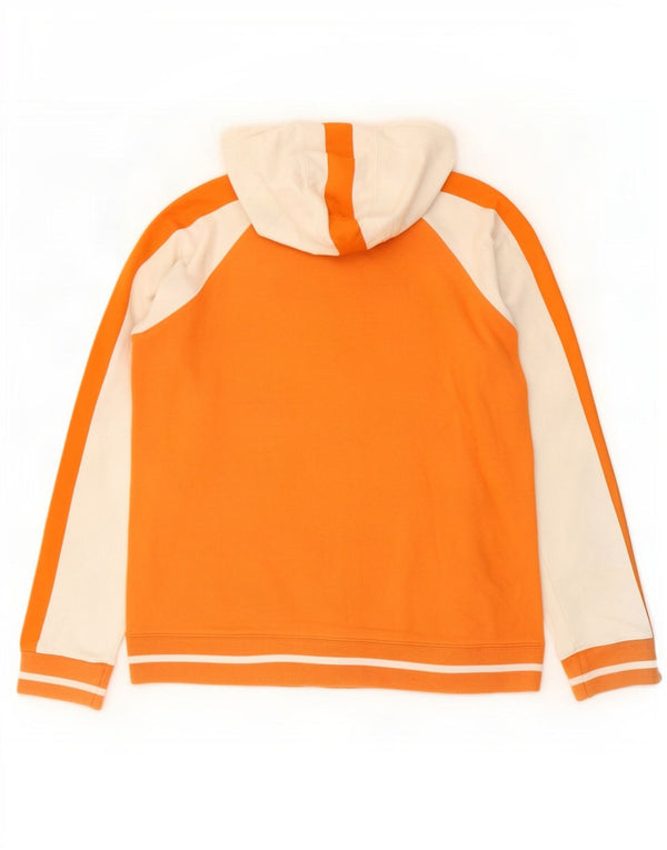 Pulover cu glugă cu fermoar Milano pentru femei Sergio Tacchini UK 16 mare portocaliu