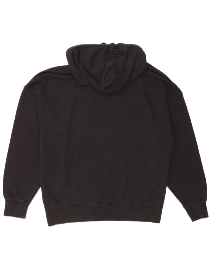 Converse Mens Graphic Hoodie Jumper Medium Black Cotton