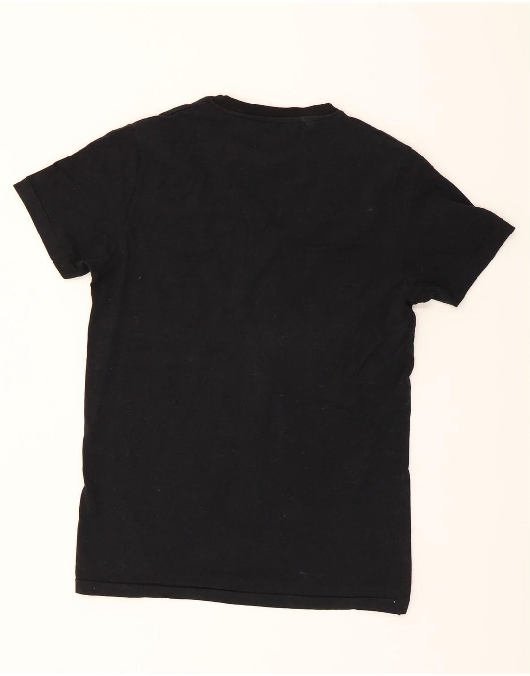 JACK & JONES Womens Graphic T-Shirt Top UK 12 Medium Black Vintage Jack & Jones and Second-Hand Jack & Jones from Messina Hembry 