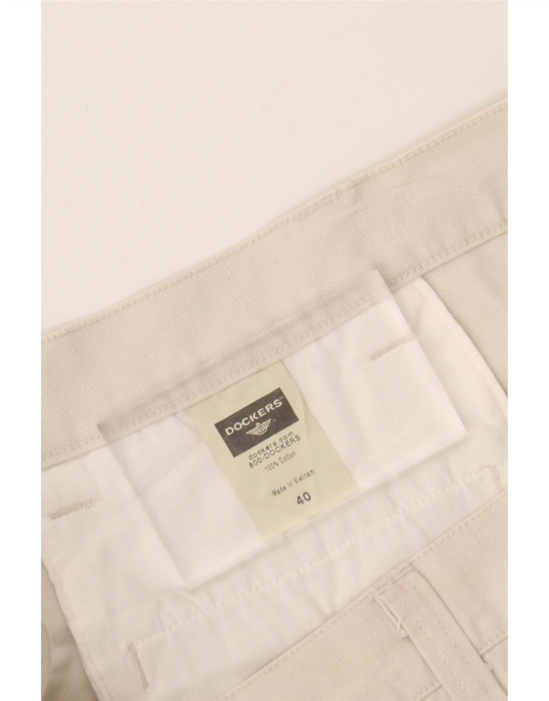 DOCKERS Mens Cargo Shorts W40 XL Beige Cotton Vintage Dockers and Second-Hand Dockers from Messina Hembry 