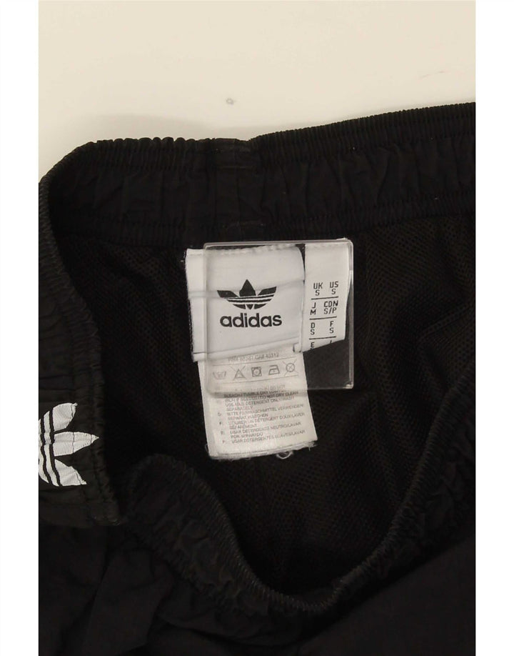 Adidas muške kratke sportske kratke hlače s grafičkim motivima male crne poliesterske boje
