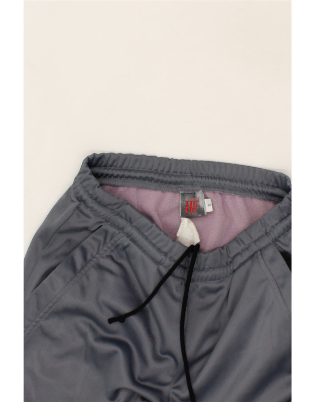BELFE Womens Tracksuit Trousers IT 48 XL  Grey Colourblock Polyester Vintage Belfe and Second-Hand Belfe from Messina Hembry 